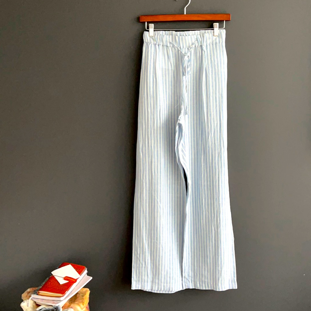 Joan Vass Linen/Cotton Summer Pants Nwot